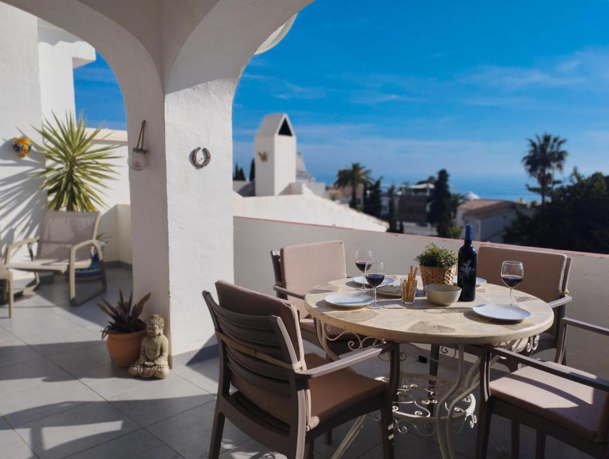 Beautiful Apartment With Amazing Sea View Nerja Exterior foto